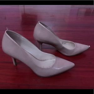 Alfani nude heel pumps